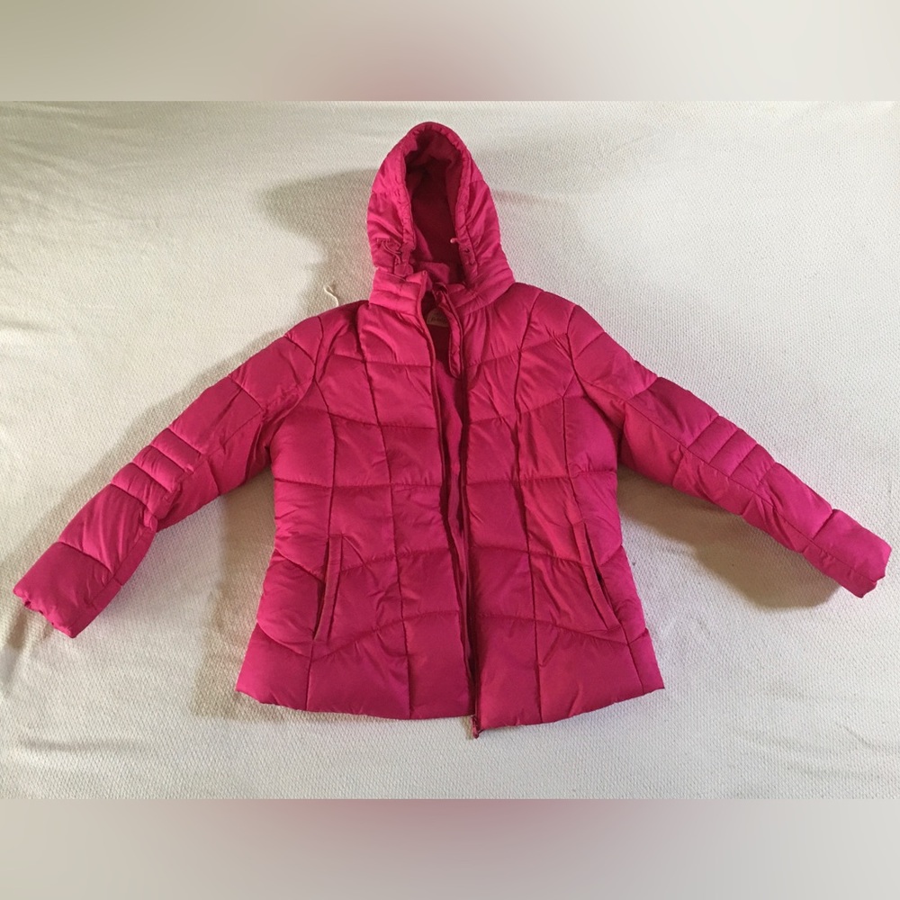 Fuchsia color kids jacket by Faded Glory